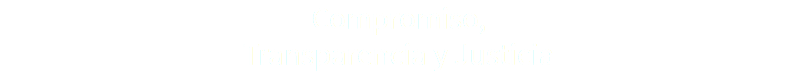 Compromiso, Transparencia y Justicia